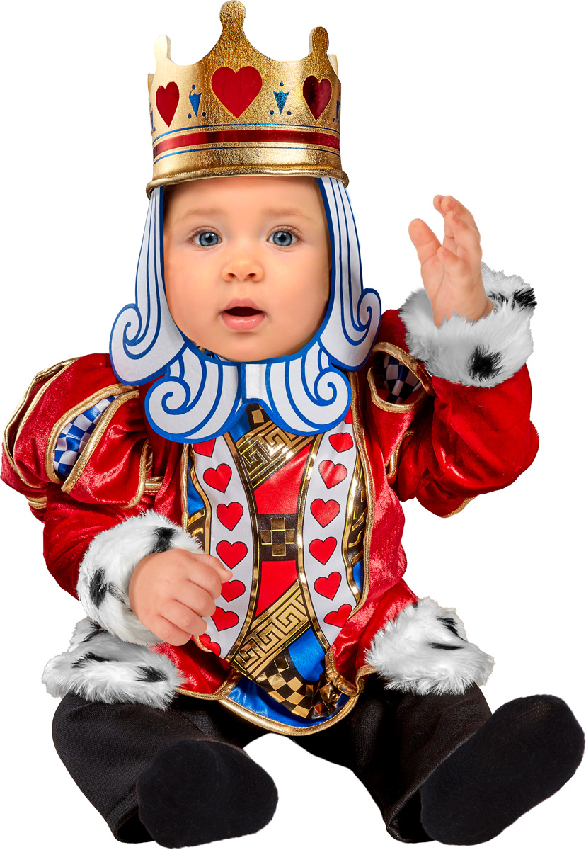 KING OF HEARTS CARD COSTUME FOR BABIES BOYS