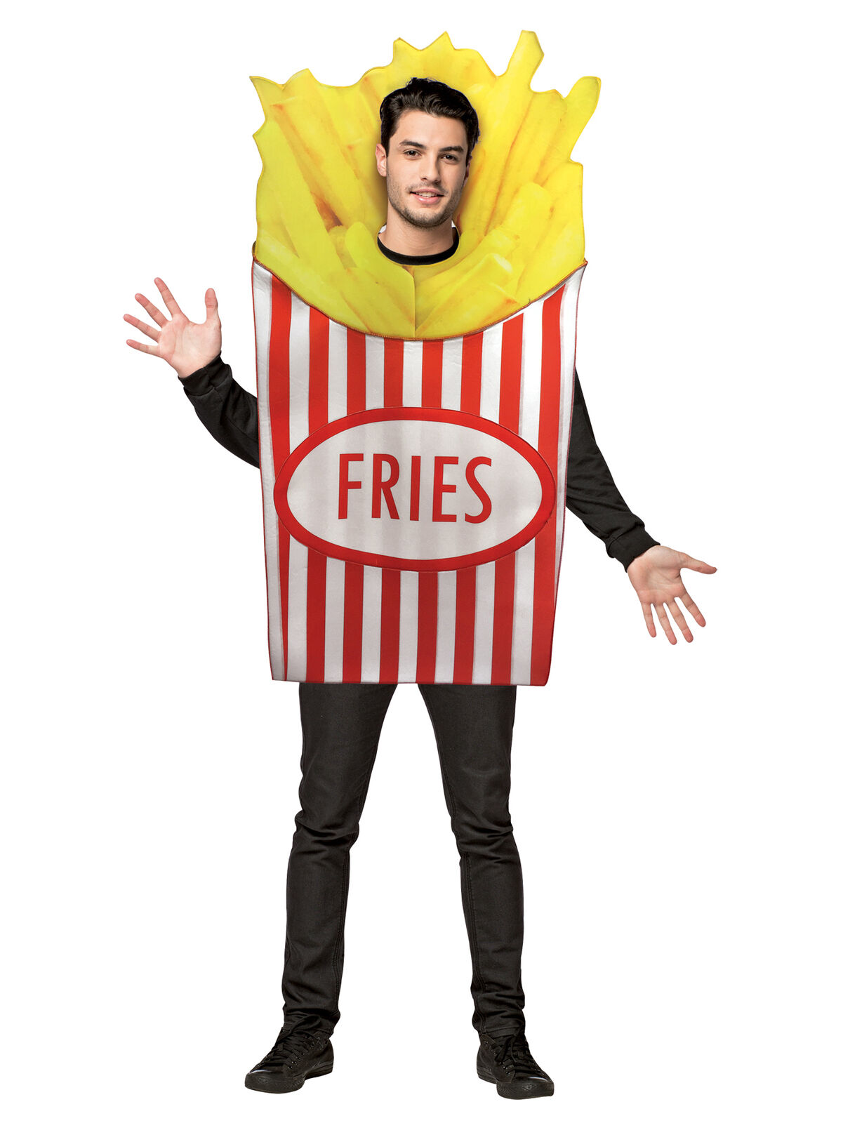 FRENCH FRIES COSTUME FOR ADULTS