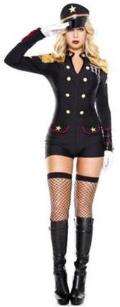 SEXY MILITARY GENERAL COSTUME FOR WOMEN