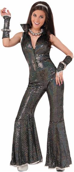 70s DISCO JUMPSUIT COSTUME FOR WOMEN