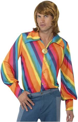 70s RAINBOW SHIRT