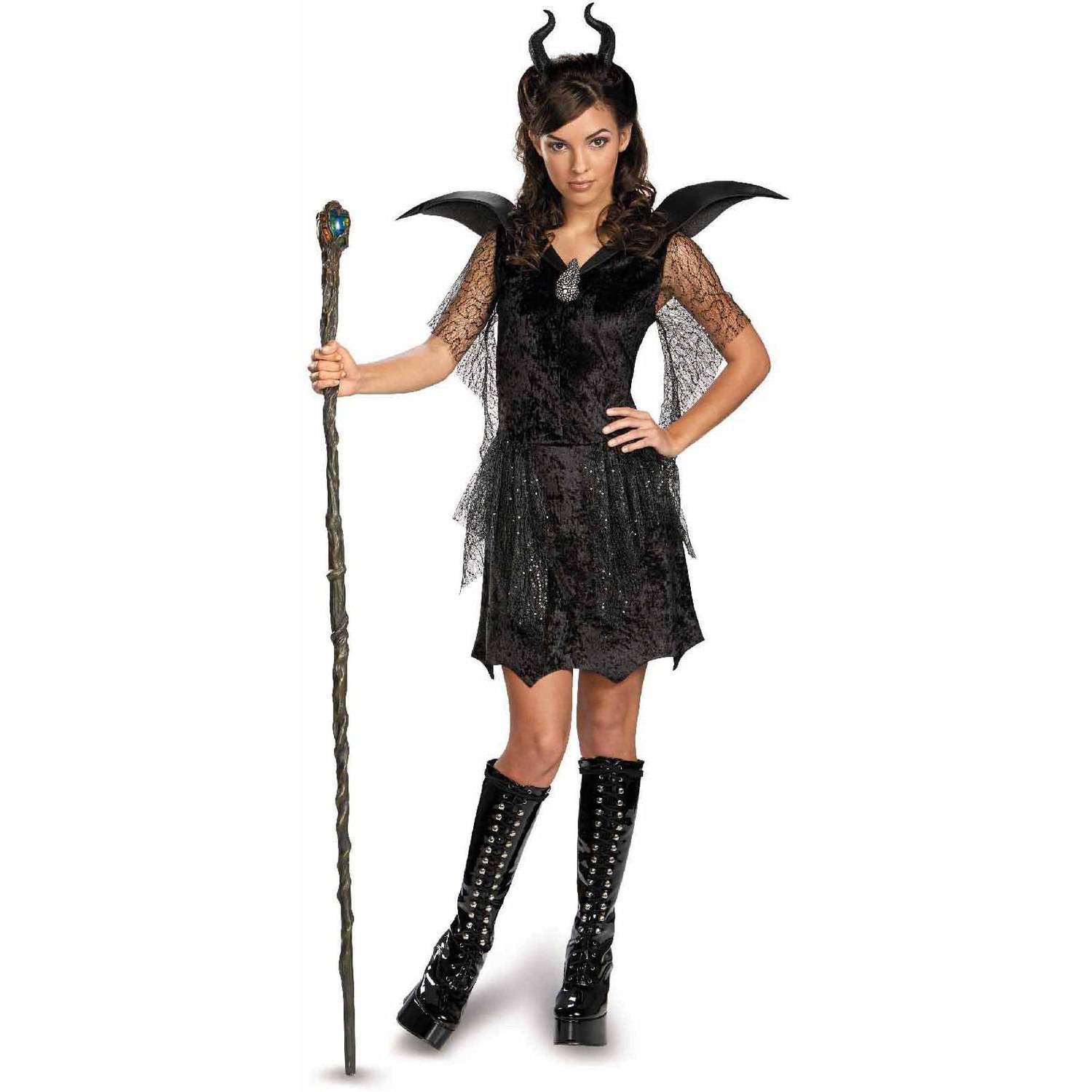 DELUXE MALEFICENT COSTUME FOR TWEENS