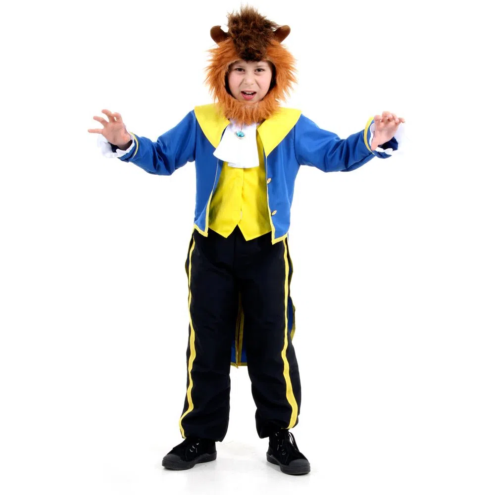 BEAUTY & THE BEAST DELUXE BEAST COSTUME FOR BOYS