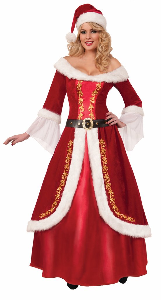 DELUXE MRS. SANTA COSTUME FOR WOMEN