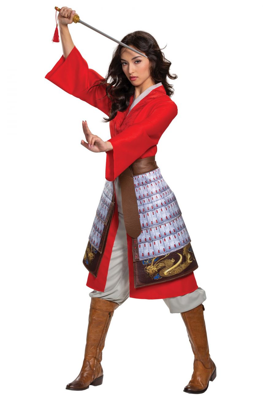 DELUXE MULAN COSTUME FOR WOMEN