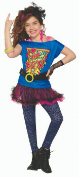 TOTALLY 80s COSTUME FOR GIRLS