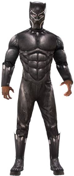AVENGERS DELUXE BLACK PANTHER COSTUME FOR MEN