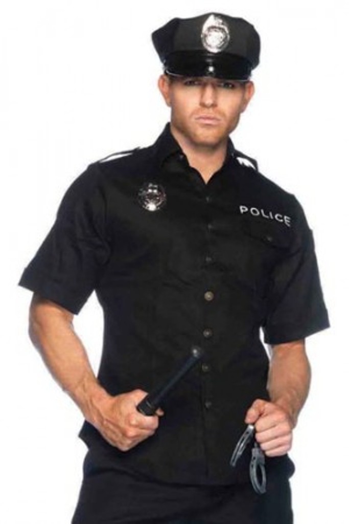 CUFF 'EM COP POLICEMAN COSTUME FOR MEN