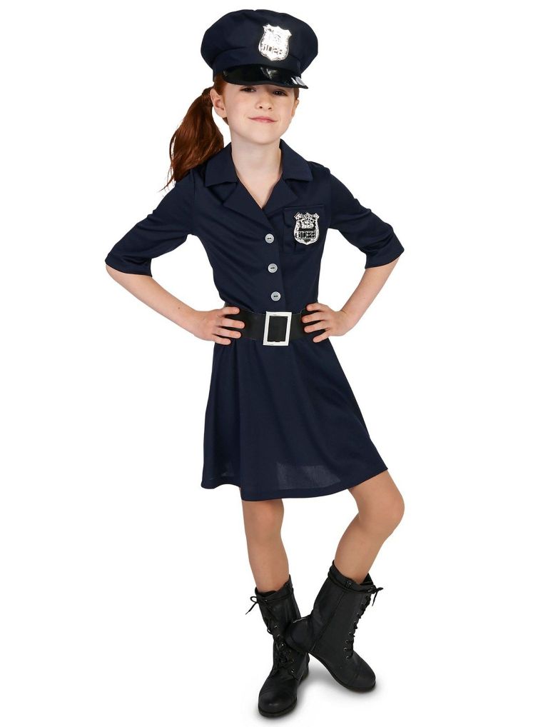 CUTE DELUXE POLICE COSTUME FOR GIRLS