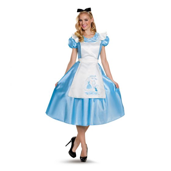 DELUXE ALICE IN WONDERLAND COSTUME FOR WOMEN