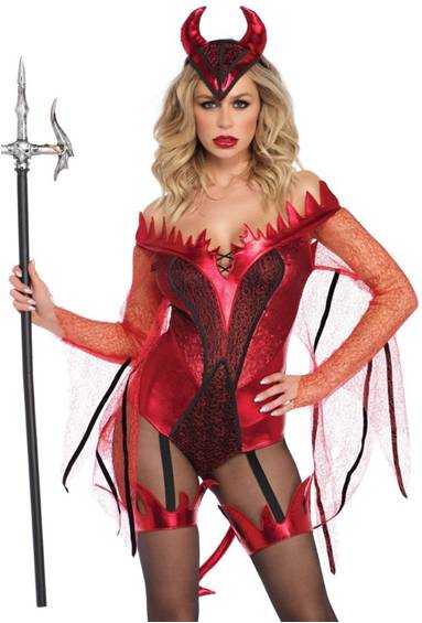 SEXY DAZZLING DEVIL COSTUME FOR WOMEN