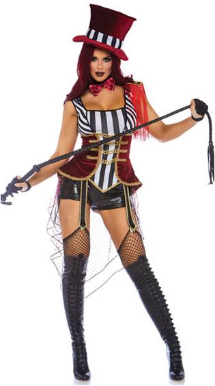 SEXY DARLING LION TAMER COSTUME FOR WOMEN