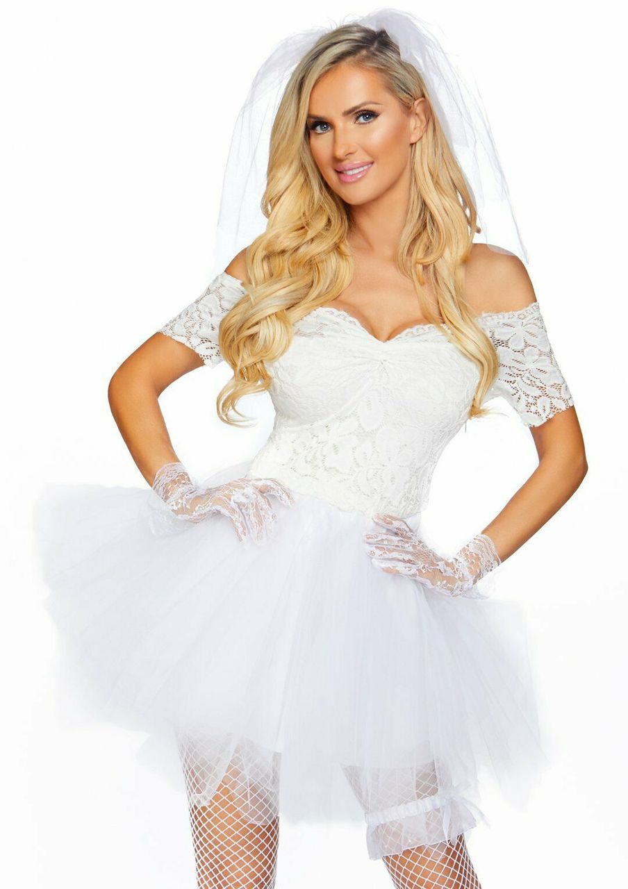 SEXY BLUSHING BRIDE TIFFANY COSTUME FOR WOMEN