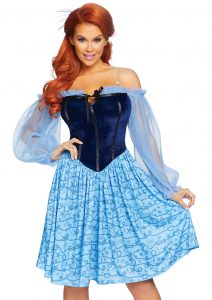 ARIEL PEASANT LITTLE MERMAID COSTUME FOR WOMEN