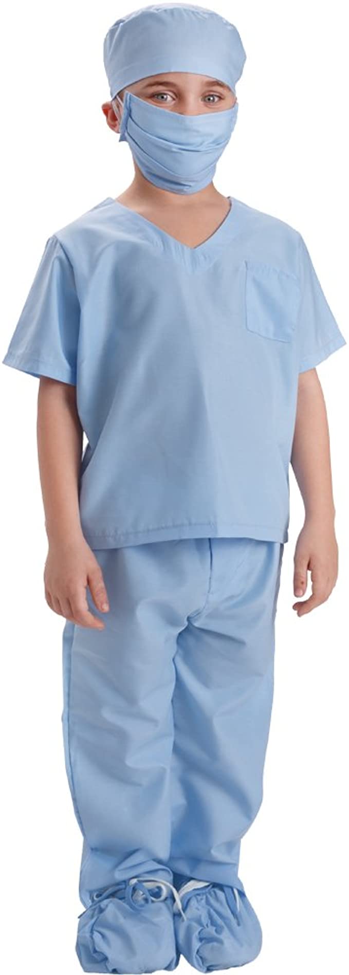 SURGEON DOCTOR SCRUBS COSTUME FOR BOYS OR GIRLS