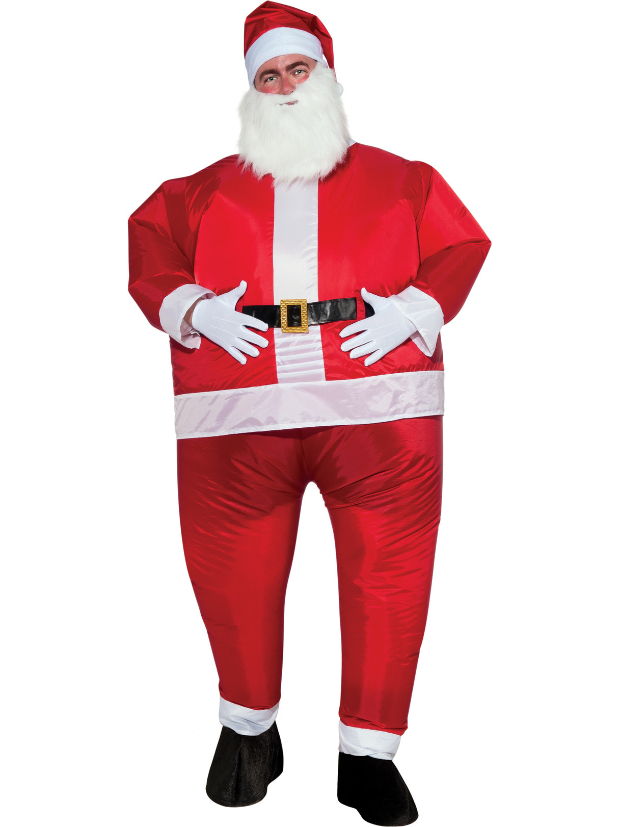 DELUXE INFLATABLE SANTA COSTUME FOR MEN