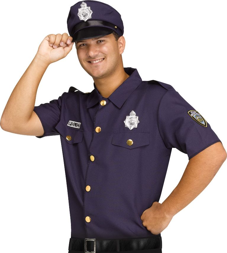 POLICE OFFICER COSTUME SET FOR MEN AND WOMEN