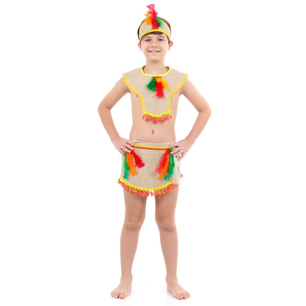 INDIAN INDIO COSTUME FOR BOYS