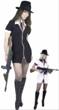 Gangster Garter Dress (Available in Pink or Black)