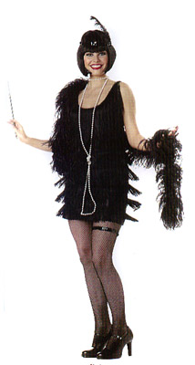 FASHION BLACK FLAPPER