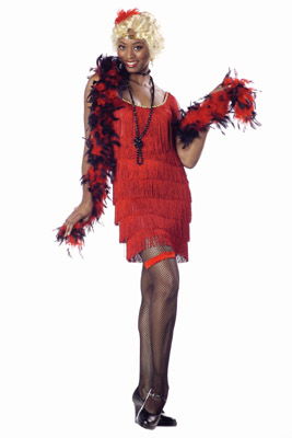 FASHION RED FLAPPER