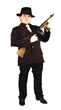 GANGSTER SUIT BLACK/WHITE