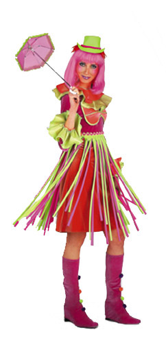 CIRQUE DU SOLEIL LICENSED FEMALE CLOWN