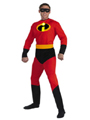 MR. INCREDIBLE QUALITY ADULT COSTUME