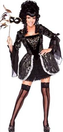 ^PLAYBOY LICENSED MADAME MASQUERADE size s,m,l