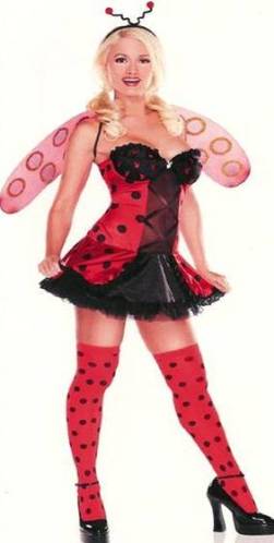 PLAYBOY LICENSED LADYBUG COSTUME