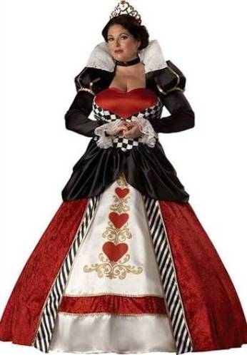 DELUXE QUEEN OF HEARTS full figure