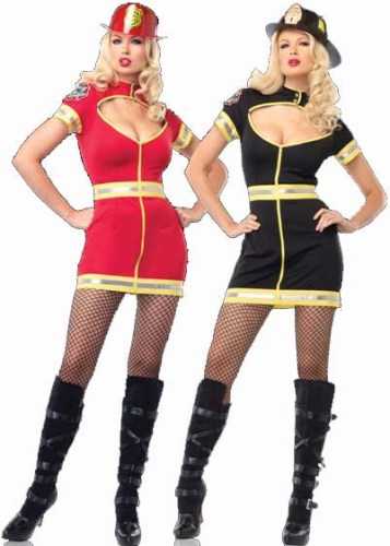 FLIRTY FIREFIGHTER COSTUME