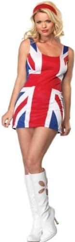 BRITISH FLAG DRESS