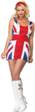 BRITISH FLAG DRESS