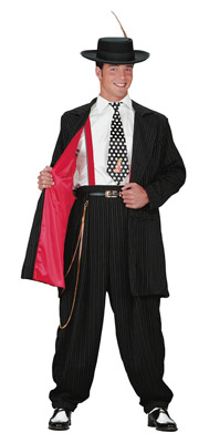 DELUXE ZOOT SUIT - BLACK