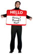 NAME TAG COSTUME