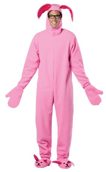 A CHRISTMAS STORY PINK BUNNY SUIT