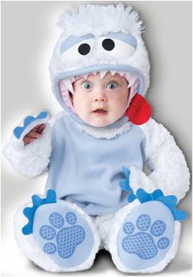 DELUXE ABOMINABLE SNOWBABY FOR BABIES AND INFANTS