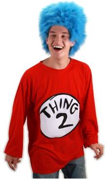 ADULT CAT IN THE HAT THING 2 COSTUME KIT