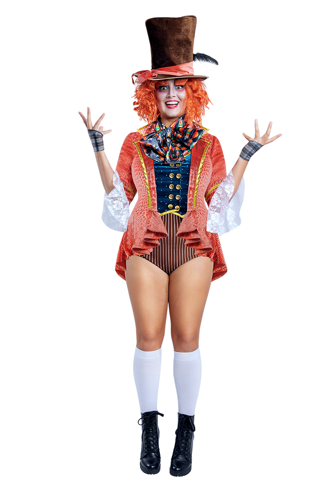 ADVENTUROUS MAD HATTER COSTUME FOR FULL FIGURES