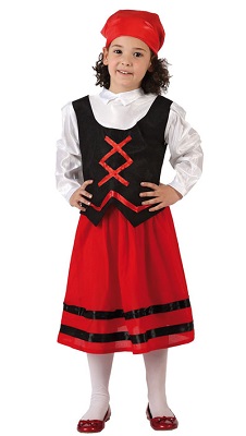 ALDEANA ESPAÑOLA COSTUME DISFRAZ FOR GIRLS