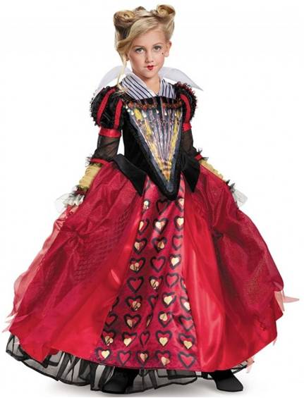 ALICE THROUGH THE LOOKING GLASS RED QUEEN COSTUME