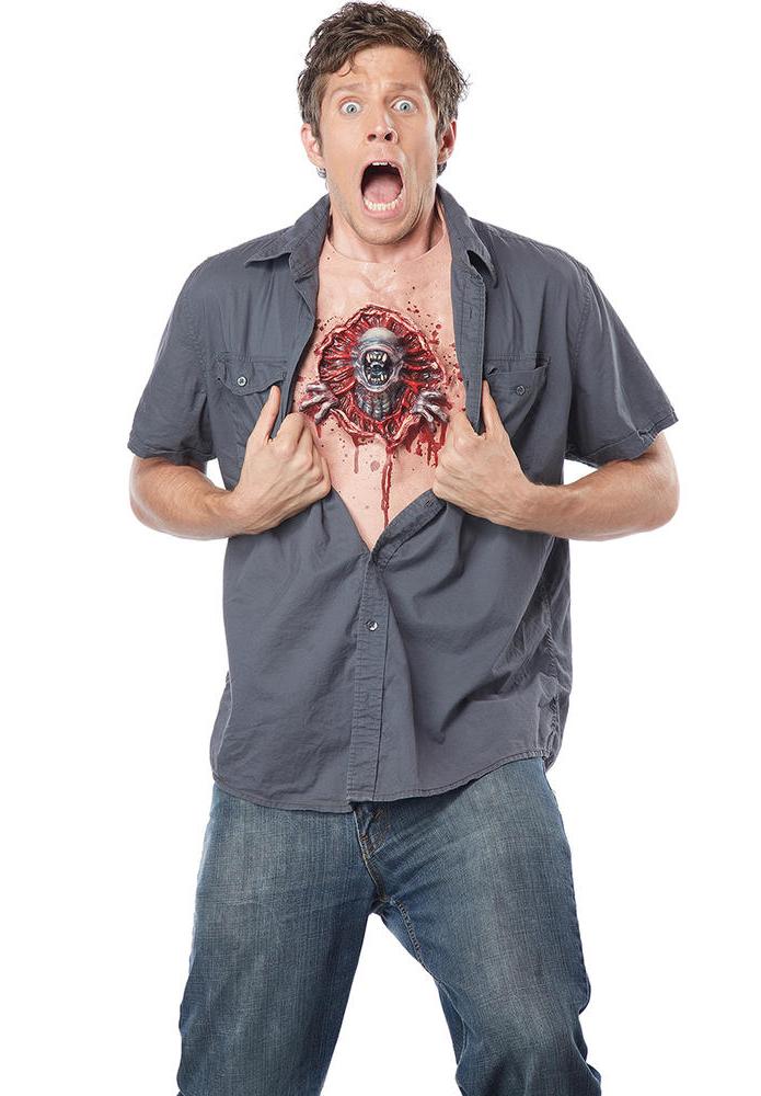 PARASITE ALIEN CHESTPIECE FOR ADULTS