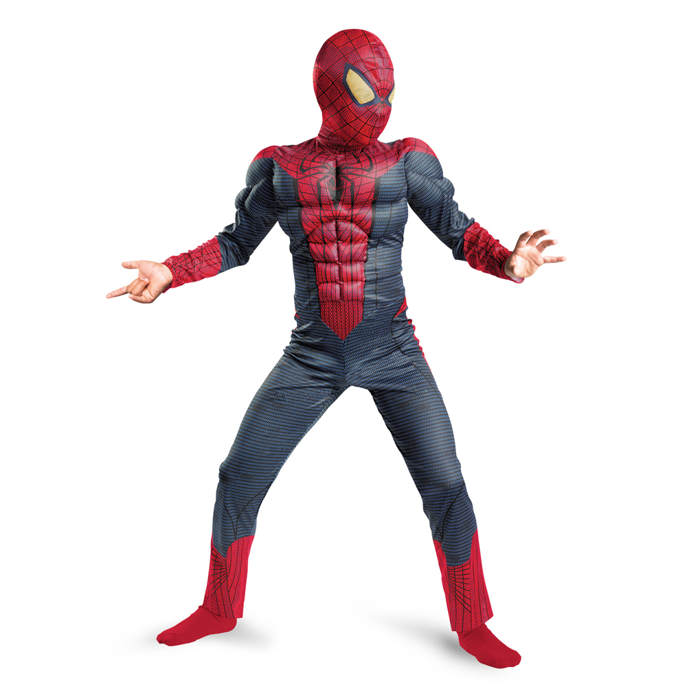 AMAZING SPIDER-MAN MUSCLE TORSO COSTUME