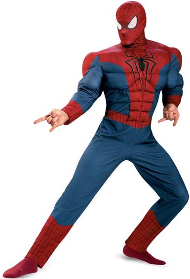 AMAZING SPIDER-MAN 2 MUSCLE TORSO COSTUME