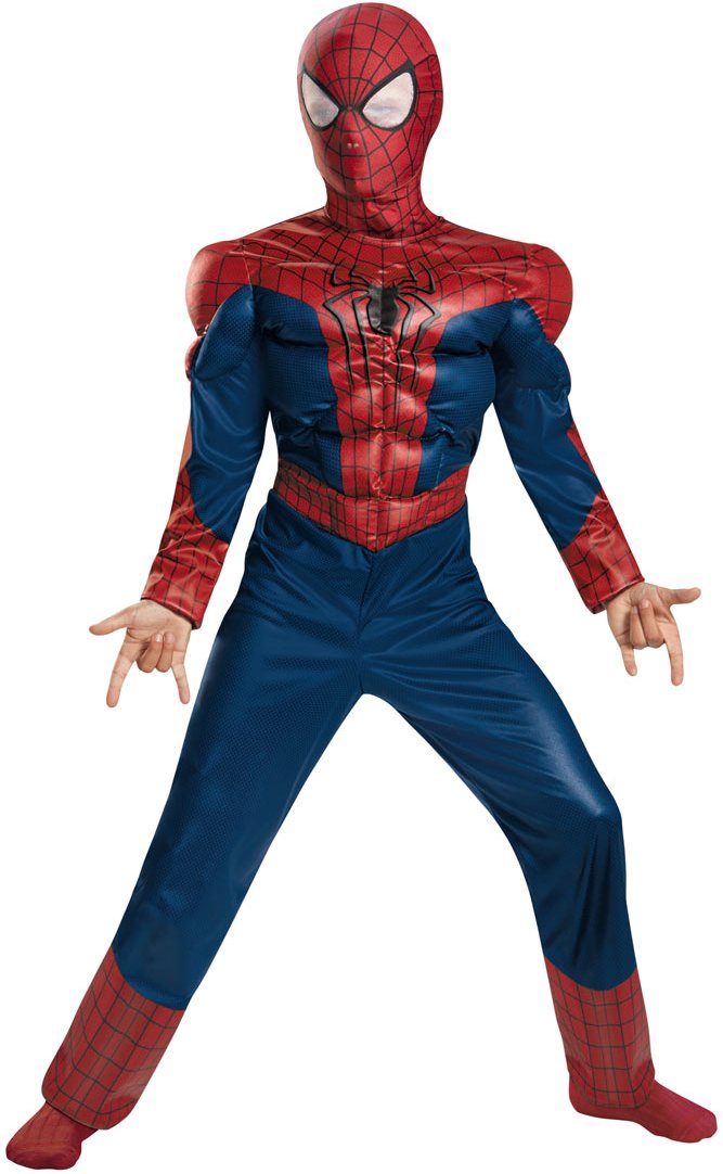 AMAZING SPIDER-MAN 2 MUSCLE TORSO COSTUME