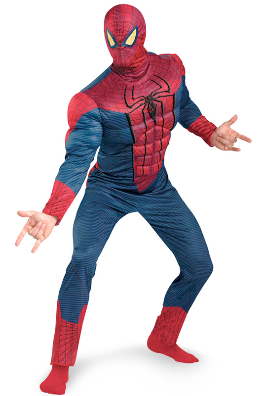 AMAZING SPIDER-MAN MUSCLE TORSO COSTUME