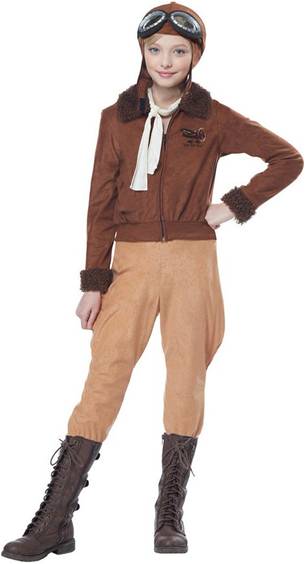 AMELIA EARHART COSTUME FOR GIRLS