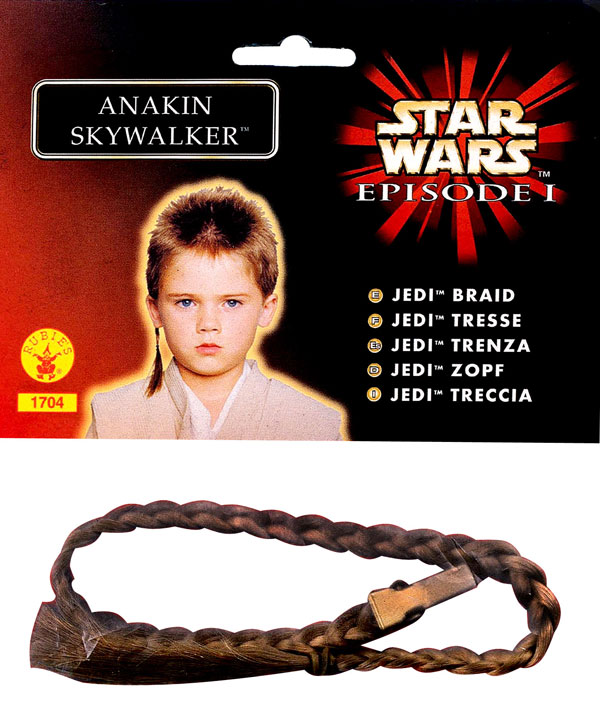 ANAKIN SKYWALKER JEDI BRAID