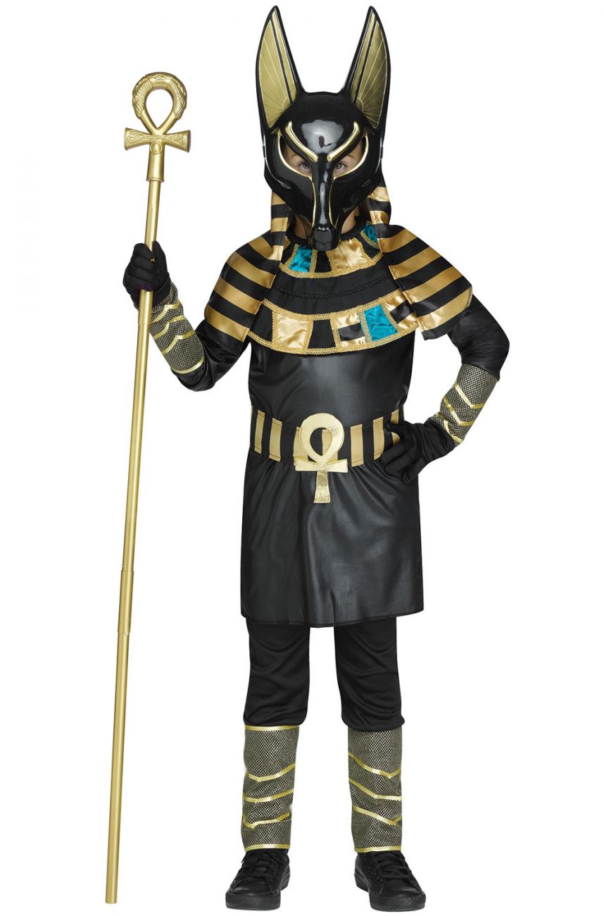 ANUBIS THE JACKAL COSTUME FOR BOYS